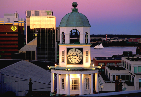 Halifax Nova Scotia Old Town Clock, MP3 iPod Audio Walking Tour.