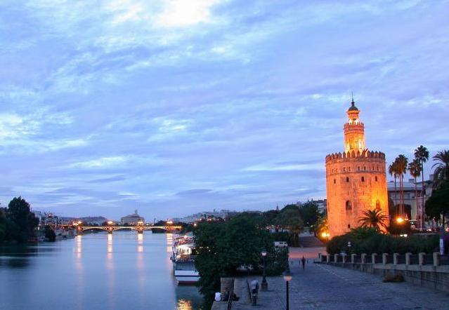 The Torre del Oro is a military watchtower in Seville, southern Spain, constructed in the first third of the 13th century.