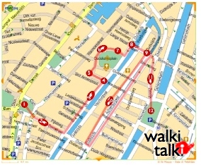 Amsterdam Red Light District Map