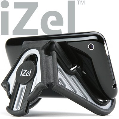 The iZel is a totally unique and innovative way to support your mobile device for hands free use.
